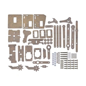 SG90 MG90S Kit Robot 4 DOF braccio meccanico acrilico Robot manipolatore artiglio Maker apprendimento Kit fai da te Robot per Arduino - Product Image 2