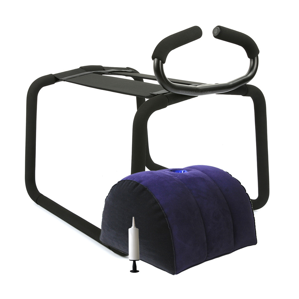 XC004 sexe chaise + main drail + oreiller