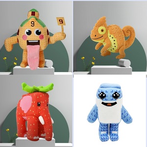 नए आगमन 9 नंबर हाउस स्ट्रॉबेरी हाथी ने ब्रेनवॉट रहस्य खेल चरित्र लूश खिलौना निर्माता से भरा पशु खिलौने - Product Image 2