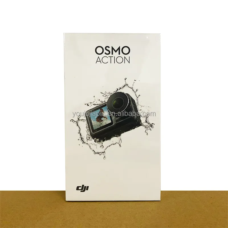 DJI-Cámara de acción Osmo Action 4K, cámara Digital de 12MP con 2 pantallas de 36 pies, impermeable, WiFi, HDR, vídeo de 145 ángulos, color negro