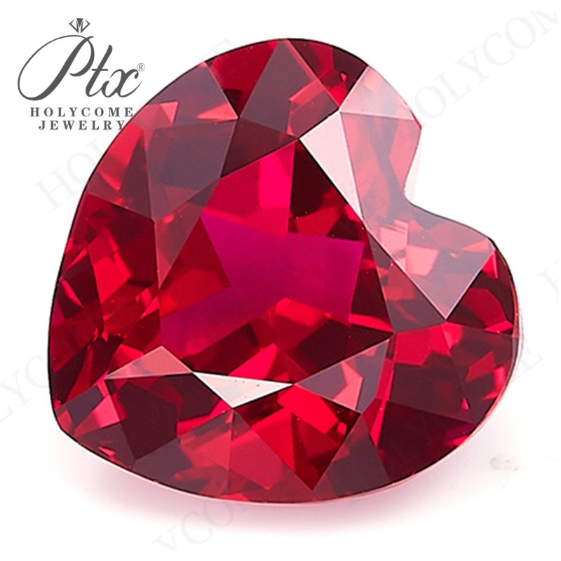 Lab Ruby-Heart Cut