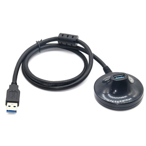 Yüksek hızlı USB 3.0 tipi erkek kadın kablosuz WIFI adaptörü USB uzatma beşik taban standı yerleştirme kablo kordonu yaklaşık 1.5m - Product Image 5