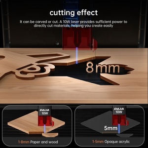 Mini máquina de grabado láser APP Control DIODO CNC DIY Grabador láser Pequeña impresora portátil de marca de logotipo - Product Image 3