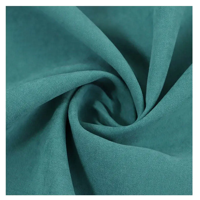 China textile velvet fabric peach skin fabric 85% polyester 15% nylon 110gsm velvet sofa fabric for clothing