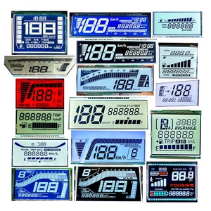 Grande fornitura di fabbrica I2C SPI TN HTN VA a colori digitale 7 segg LCD sette segmenti Display personalizzato formato LCD Display HT1621 moduli - Product Image 5