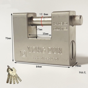 Cadenas de conteneur d'expédition en fer de haute sécurité robustes cadenas de sécurité supérieurs <span class=keywords><strong>anti</strong></span>-coupure en gros - Product Image 3