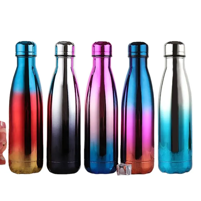 Бутылки для воды в форме колы с двойными стенками