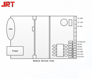 Modulo telemetro Laser digitale a distanza di 40 metri a infrarossi con trasduttore Laser intelligente di alta precisione - Product Image 5