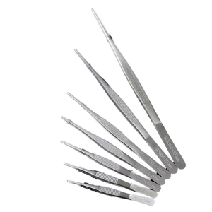 Thép không gỉ hiện đại Bệnh Viện Phẫu Thuật Dressing <span class=keywords><strong>forceps</strong></span> hẹp - Product Image 1