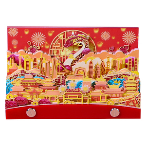 <span class=keywords><strong>3D</strong></span> Memo Pad tùy chỉnh dính Lưu ý rắn năm bàn lịch xé ra lưu ý pad stataionery Acrylic Hộp quà tặng cho sinh nhật Giáng sinh - Product Image 1