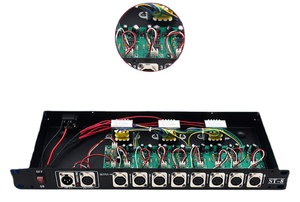 2025 NEW XINYANG Single Channel Isolation and Amplification <strong>1</strong> <strong>Input</strong> 8 <strong>Output</strong> Pcbboard Theatrelight 8 Way Dmx <strong>Splitter</strong> - Product Image 4