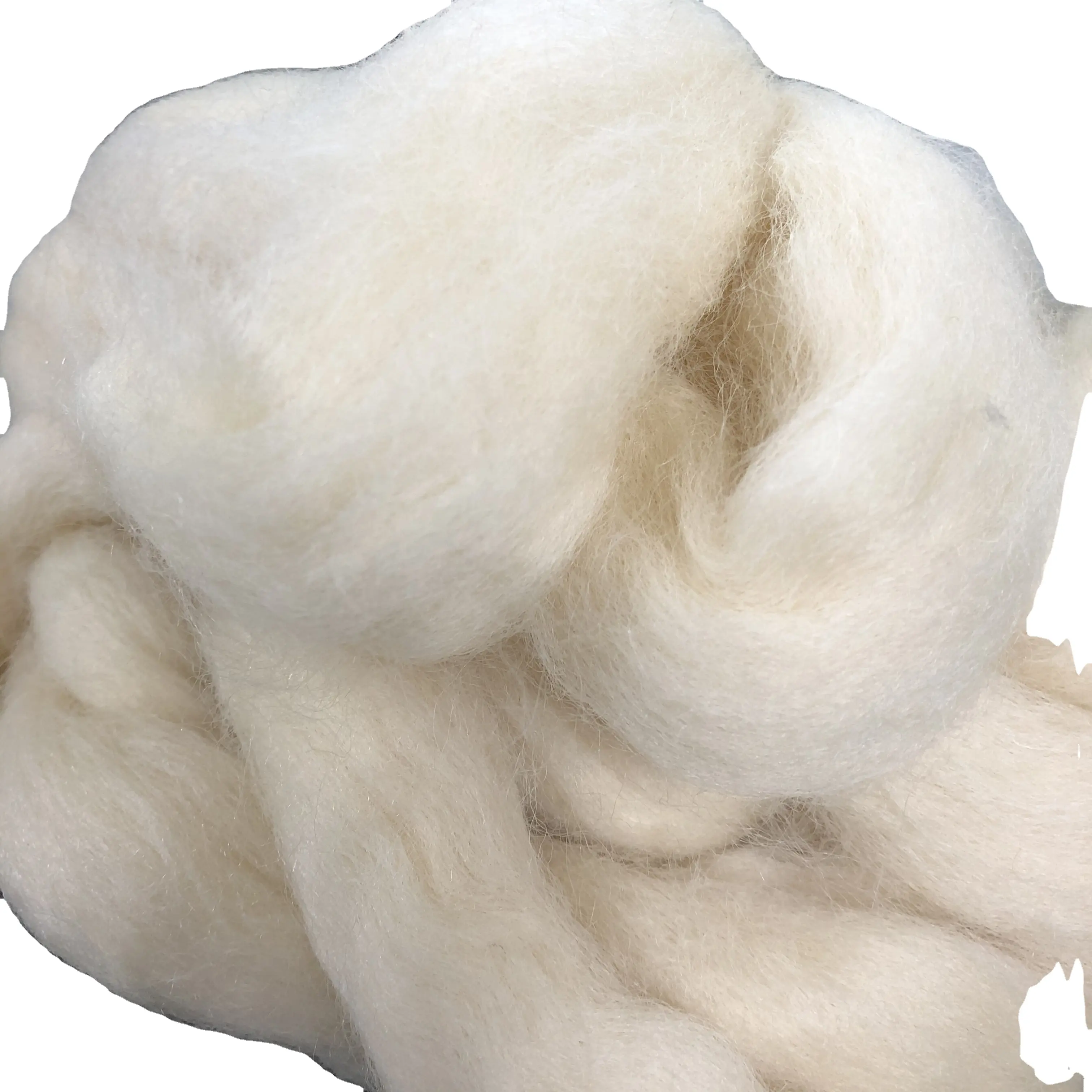36-37mic nuova zelanda lana vagante lana di pecora top per filatura filatura