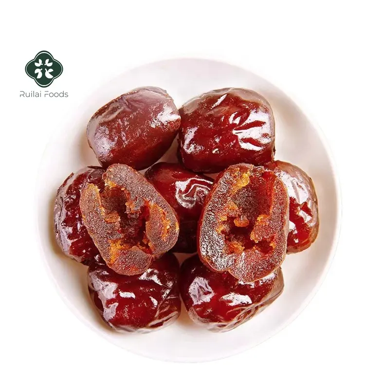 Hot sale healthy fruit snack sweet taste dried preserved dates organic honey jujube