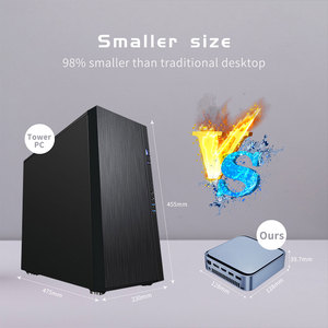 OEMゲーミングミニPCWin10 Pro TK11 BOタイガーレイクI51135G7 I7 1165G7 TPM 2.0 Type-C最大64GBRAMミニコンピューター - Product Image 6