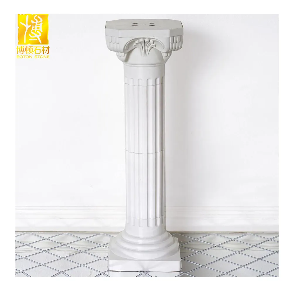 야외 건축재료 장식 중공업 라운드 대리석 기둥 기둥
