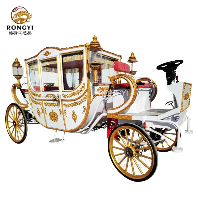 Hot Sale High quality European wedding decoration carriage/celebration carriage for sale  scenic reception