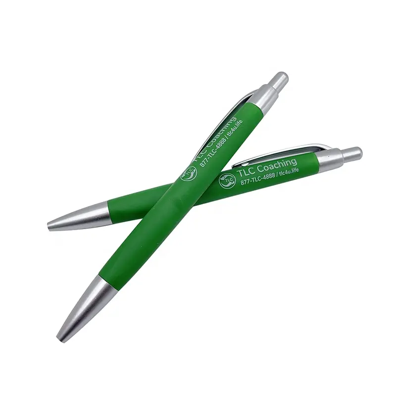 Ucuz özel plastik tükenmez kalem promosyon Logo baskı tükenmez kalem