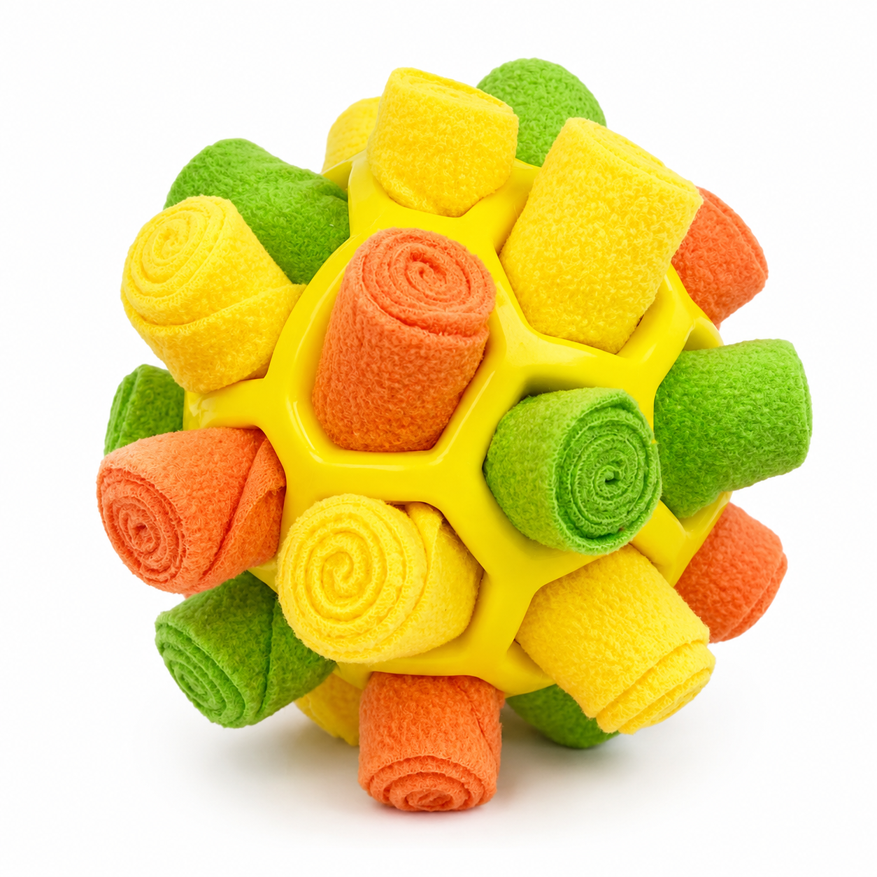 Arc-en-ciel de boule jaune