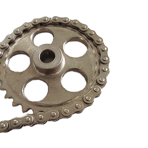 Piezas de motocicleta de forjado, cadenas y piñones de transmisión/piñón de motocicleta/engranaje cónico