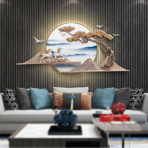 3D Hươu cây bức Tranh phong cảnh Quà tặng đám cưới và phòng khách tường trang trí nghệ thuật làm việc cho khách - Product Image 1