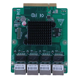 Nuovo Intel I350 Gigabit 4 Lan RJ45 PCIE X8 X16 PCIE3.0 PXE WOL Firewall Router scheda di rete adattatore Server - Product Image 3