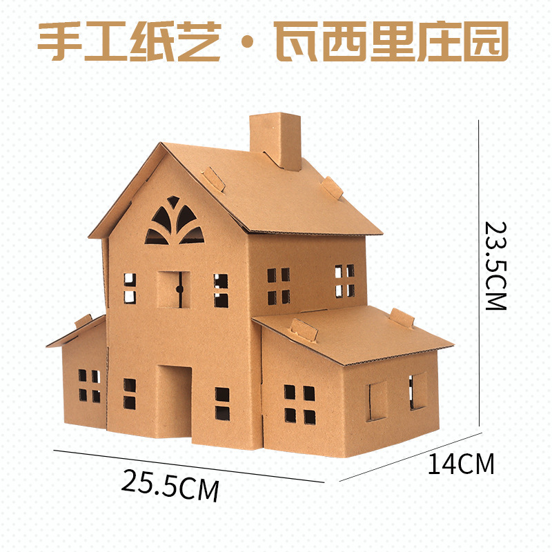 Handmade diy vasily manor with instructions