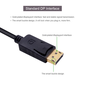 PCコンピューターラップトップHDTVモニタープロジェクター用ディスプレイポートディスプレイポートDP-VGAメスアダプターケーブルコンバーター - Product Image 5