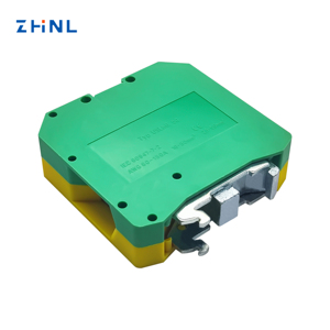 USLKG50 Din Rail <strong>Terminal</strong> <strong>Block</strong> <strong>Feed</strong> Through Screw <strong>Connection</strong> Earthing Ground <strong>Terminal</strong> <strong>Block</strong> Connector UK-50N 25-50mm - Product Image 4