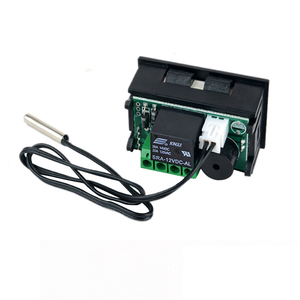 Termostato Digital LED W1209WK, controlador de temperatura, módulo de Sensor de temperatura inteligente, resistente al agua DC12V, NTC, 1M, 48x29x32mm, 1 año - Product Image 1