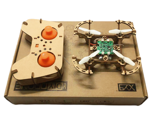 HS109 DIY <strong>Drone</strong> <strong>Kit</strong> Educational Toys for Kids Student Education RC <strong>Drone</strong> Self Assembly <strong>Kit</strong> Flash Light Remote Control Quadcopter - Product Image 2