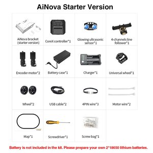 HiwonderAiNovaインテリジェントビジョンロボットカーグラフィカルパイソンプログラム教育機器 - Product Image 6