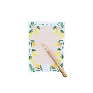 Bloc de notas con impresión personalizada, libreta pequeña con diseño de limón - Product Image 2