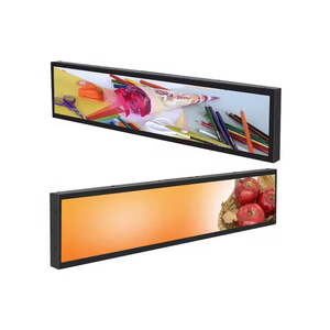 36,2 дюймов 36 дюймов ультра тонкий бар ЖК-экран Android Digital Signage Media Player специальный счетчик PIS стрейч бар заголовок монитор - Product Image 1