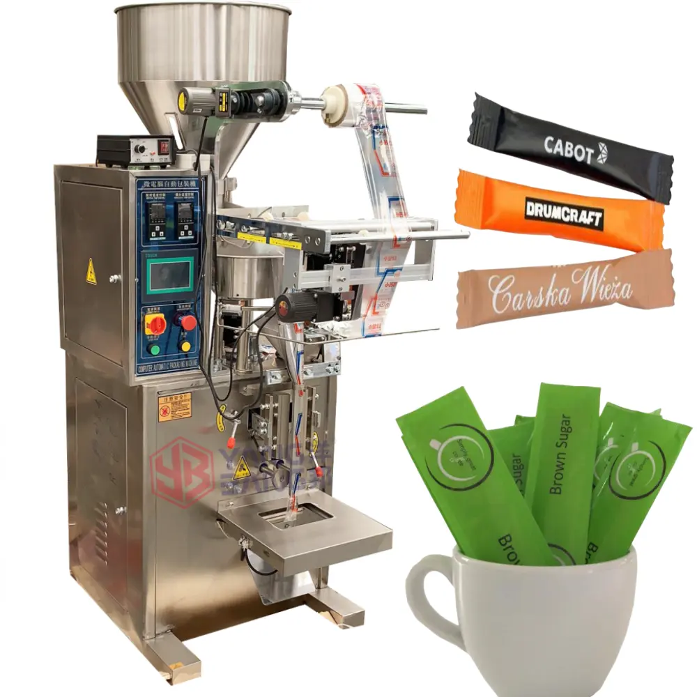 YB-150K küçük toz dolum makinası tuz/pirinç/çay/kahve/şeker/gıda tozu paketleme makinesi
