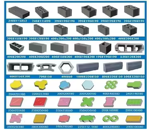 以砂原料电机PLC为核心部件的全自动大尺寸免烘烤砌块机空心砖 - Product Image 6