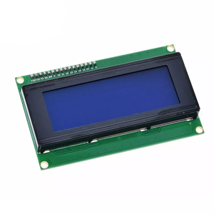 LCD2004 blue screen display module 20X4 character <strong>LCD</strong> yellow green screen display panel 2004 5V backlight use for <strong>Arduino</strong> DIY