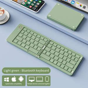 Compatibile con più sistemi Mini ricaricabile senza fili per telefono cellulare PC tastiera portatile pieghevole tastiera Bluetooth - Product Image 6