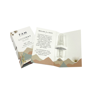 ユニセックスカード香水サンプル1ml2mlミニ試験管フレグランス化粧品包装保持カード - Product Image 2