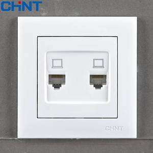 高品质电气2组8芯数据电缆正泰欧洲墙壁插座 - Product Image 6