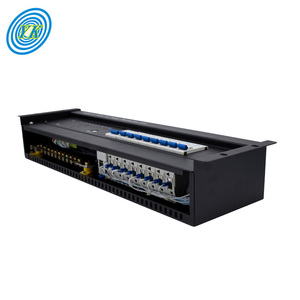 Caja de distribución de energía eléctrica, CC-48V, 1/2 PDU, entrada, 10 salidas, 19 pulgadas