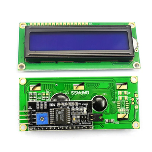 LCD1602 1602 <strong>LCD</strong> Module Blue / Yellow Green Screen 16x2 Character <strong>LCD</strong> Display PCF8574T PCF8574 IIC I2C Interface 5V - Product Image 5