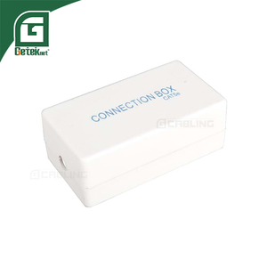 Caja de conexión UTP/FTP de montaje en superficie GETEKnet Cat5e Junction AP Network Box para aplicaciones de telecomunicaciones sin blindaje
