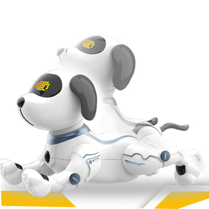 Neue ankunft Beste Geschenk intelligente fernbedienung cartoon tanzen programm stunt musical roboter hund spielzeug für Weihnachten - Product Image 4