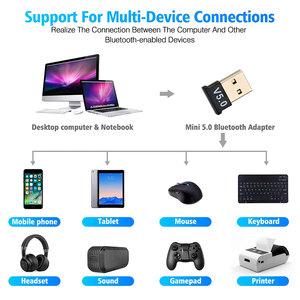 Drahtloser USB Bluetooth 4.0 Adapter Mini Bluetooth Dongle Musik Sound Bluetooth Sender Empfänger Adapter Für PC Computer - Product Image 2