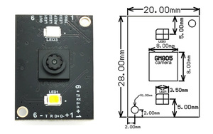 GM805-L DC5V USB/TTL232インターフェース1D/2DQRバーコードリーダーPDF417Arduino WindowsAndroid用バーコードスキャナーモジュール - Product Image 2