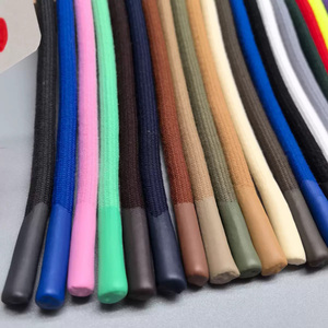 8Mm Tùy Chỉnh Đàn Hồi Hoodie Drawstrings Đầy Màu Sắc Vòng Drawstrings Cho Quần Giản Dị & Giày Epoxy Lời Khuyên Nhựa 8Mm Dây Giày - Product Image 1