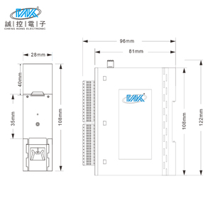 RJ45-SPS-EtherCAT-Controller mit digitalem Ethernet/IP-verteiltem E/A-Modul mit Ether CAT-Protokoll