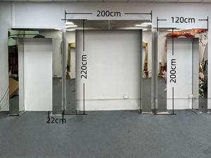 S997 роскошный фон для свадебного декора металлический блестящий золотой Каркас Металлический арочный фон стойка для свадебного украшения - Product Image 5