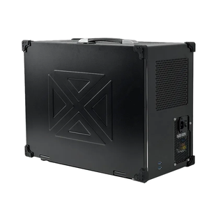 Prezzo di fabbrica portatile 21 pollici <span class=keywords><strong>Display</strong></span> <span class=keywords><strong>LCD</strong></span> industriale <span class=keywords><strong>Computer</strong></span> Server Case supporto 2*4080/4090 lunghezza GPU fino a 460mm