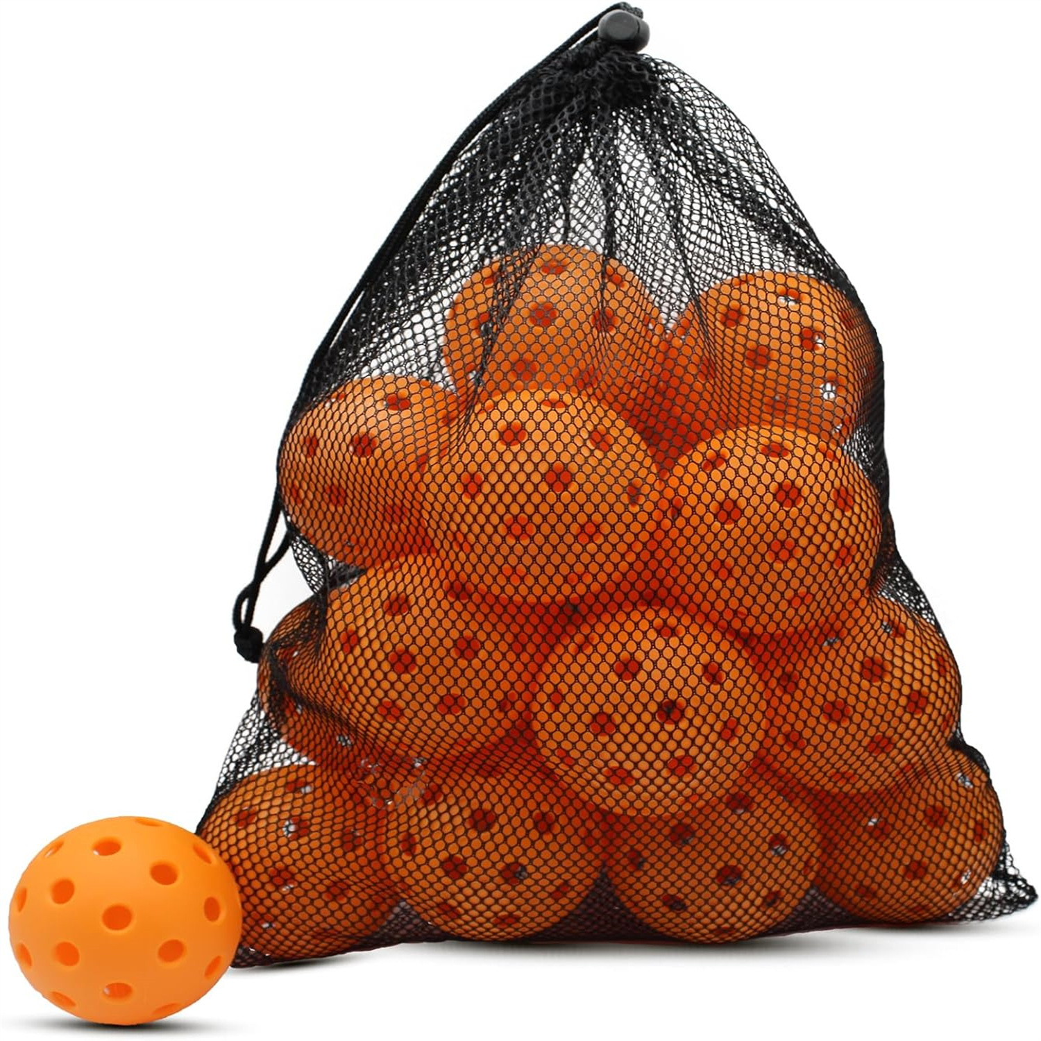 Orange 20 pieces per mesh bag